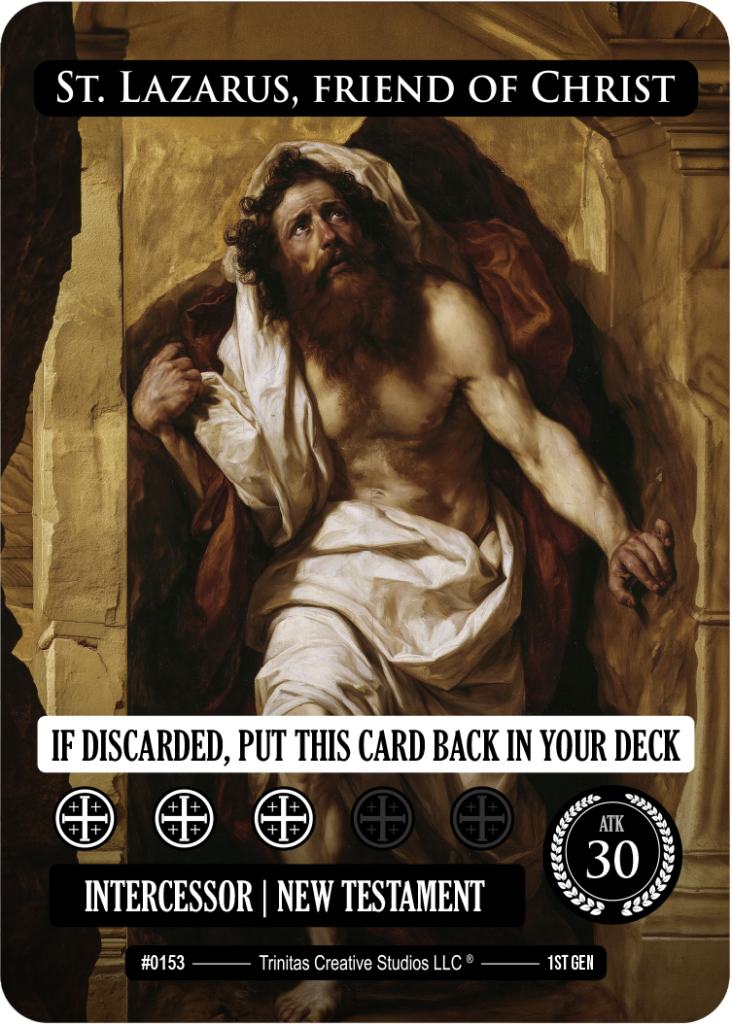 #0153 St. Lazarus, Friend of Christ