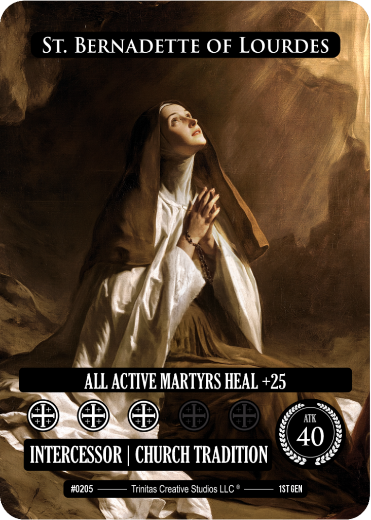 #0205 St. Bernadette of Lourdes