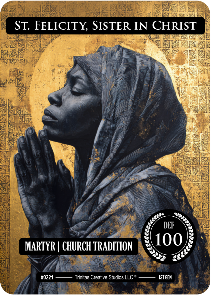 #0221 St. Felicity, sister in Christ
