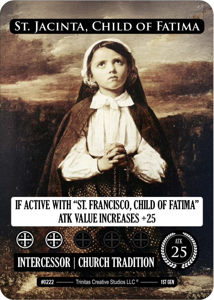 #0222 St. Jacinta, Child of Fatima