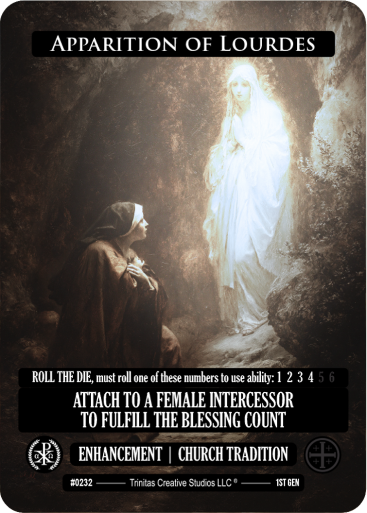 #0232 Apparition of Lourdes