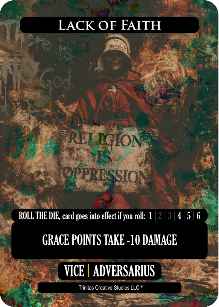 Lack of Faith