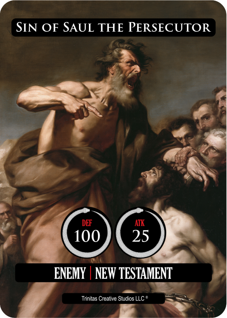Sin of Saul the Persecutor